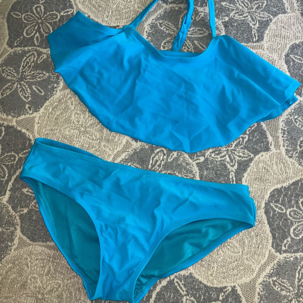 Vibrant Blue Bikini Set